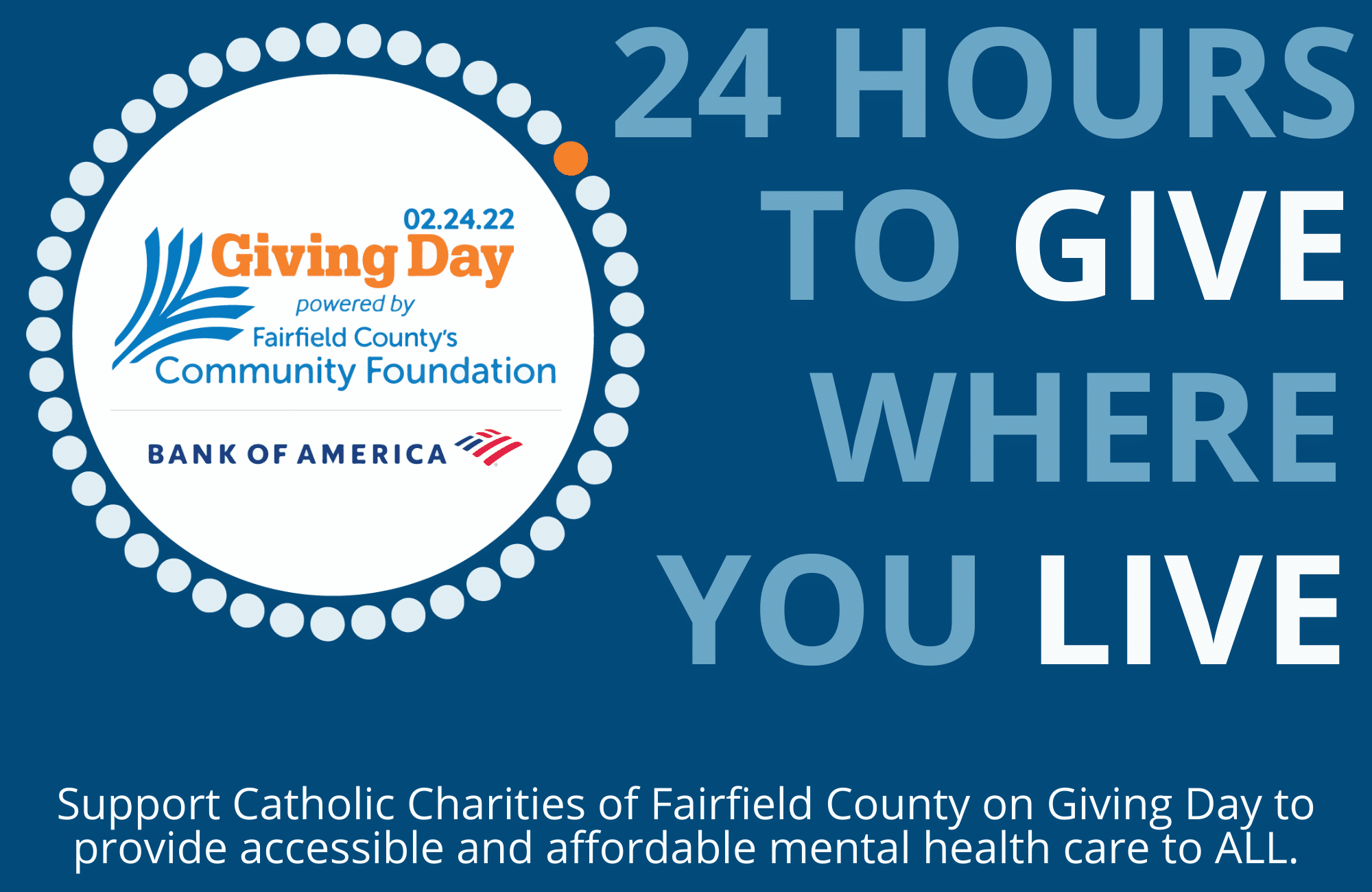 Fairfield County Giving Day 2022 Catholic Charities